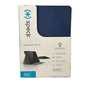 SPECK "BALANCE FOLIO" 10.2-INCH IPAD CASE - ARCADIA NAVY/MOODY GREY